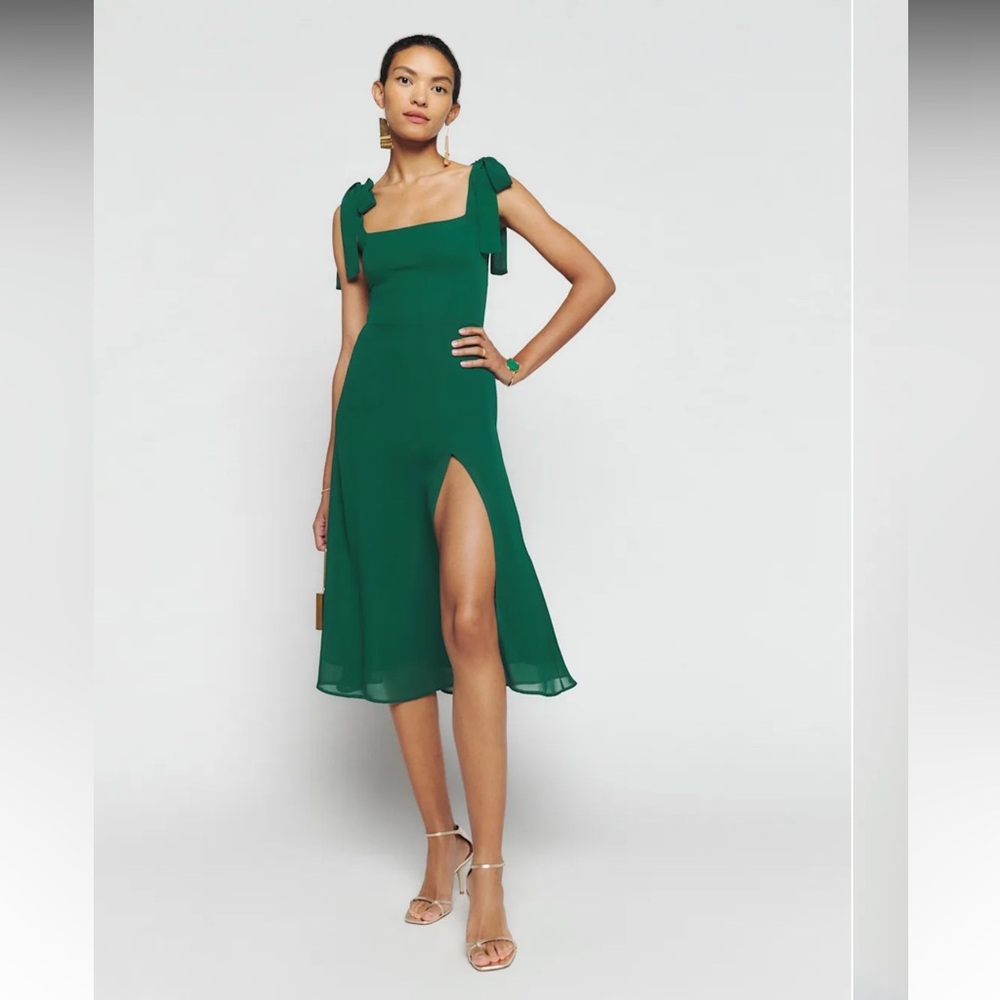 Reformation Emerald Twilight Dress